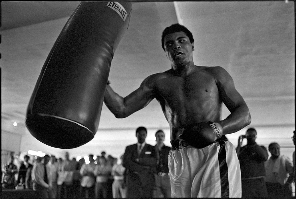 Muhammad Ali training before Frazier, 1971 — Limited Edition - Al Satterwhite