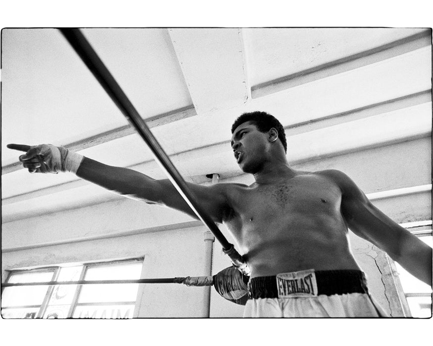 Muhammad Ali training for the Joe Frazier fight, 1971 — Limited Edition Print - Al Satterwhite