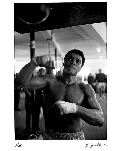 Muhammad Ali training in Florida, 1971 — Limited Edition Print - Al Satterwhite