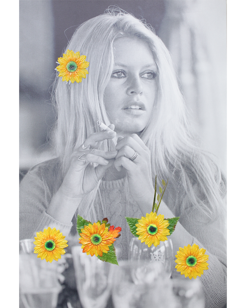 Brigitte Bardot, Floral Goddess by Bernie Taupin & Terry O'Neill — Limited Edition Print