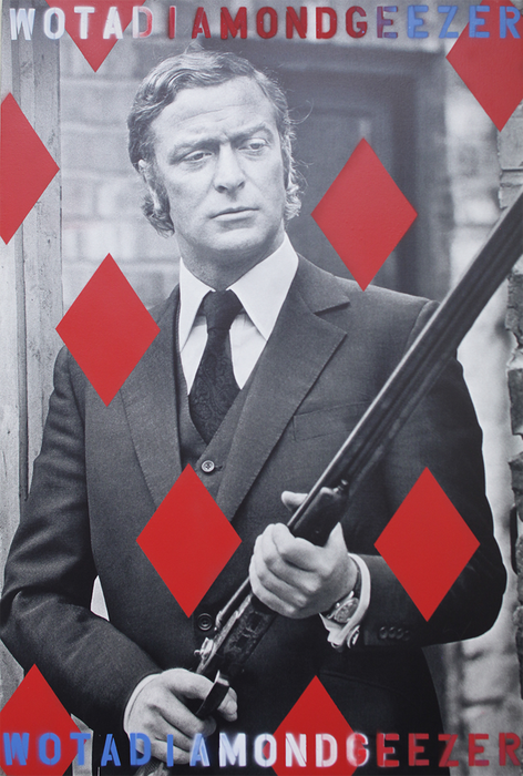 Michael Caine, Wot a Diamond Geezer by Bernie Taupin & Terry O'Neill — Limited Edition Print