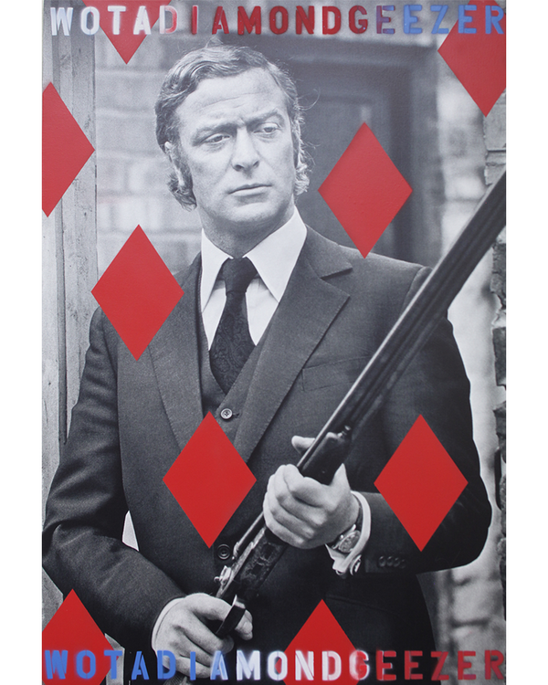 Michael Caine, Wot a Diamond Geezer by Bernie Taupin & Terry O'Neill — Limited Edition Print