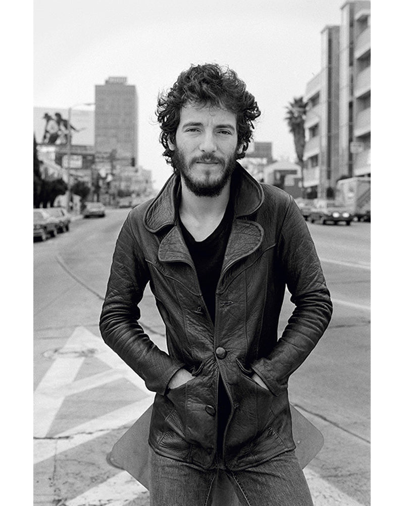 Bruce Springsteen on The Strip, 1975 — Limited Edition Print - Terry O'Neill