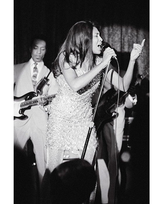 Ike and Tina Turner at Hungry-I, 1967 — Limited Edition Print - Baron Wolman