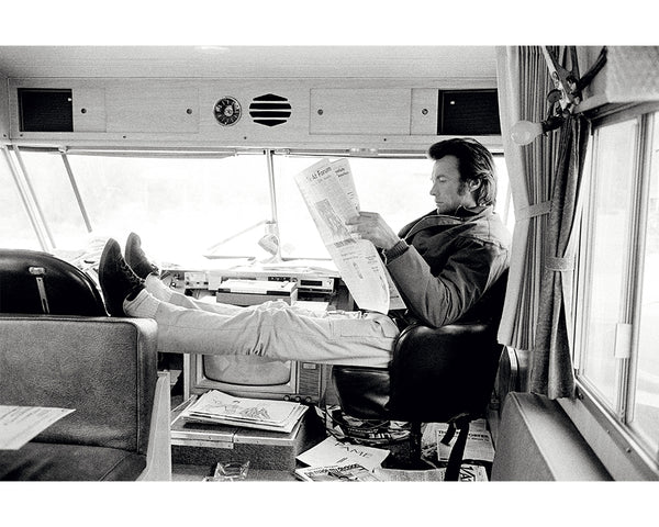 Clint Eastwood filming Joe Kidd, 1972 — Limited Edition Print - Terry O'Neill