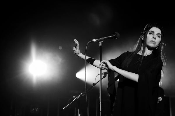 PJ Harvey on stage in Toulouse, 2016 — Limited Edition Print - Christie Goodwin