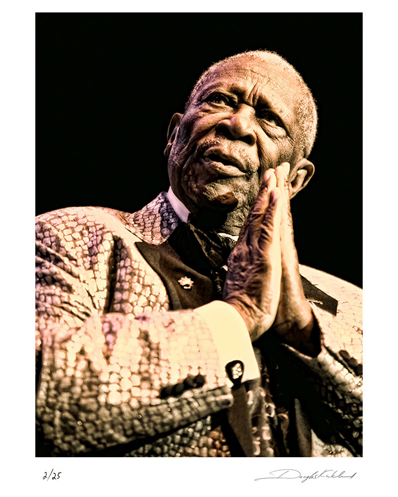 B.B. King at the Royal Albert Hall, 2011 by Christie Goodwin – Limited Edition Print.