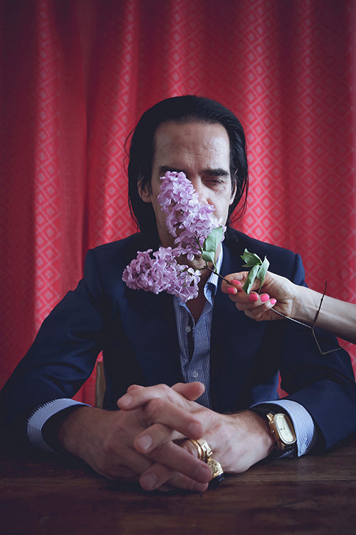 Nick Cave at home in Brighton, 2017 — Limited Edition Print - Christie Goodwin