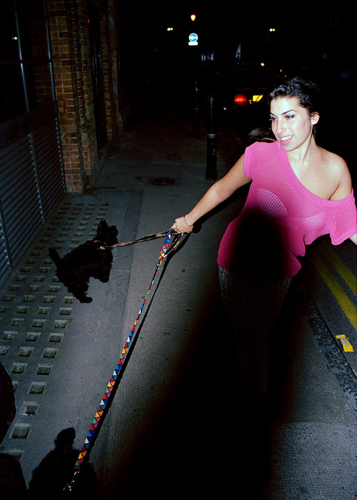 Amy Winehouse on Princelet Street, Brick Lane in East London, 2003 — Limited Edition Print