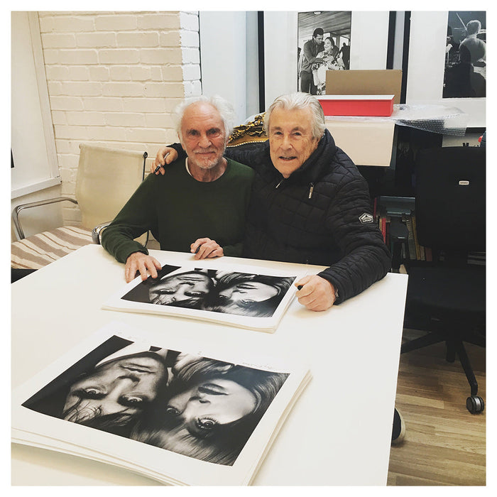 Jean Shrimpton & Terence Stamp Portrait, 1963 — Co-Signed Edition Print - Terry O'Neill