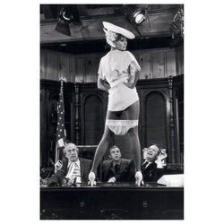 Raquel Welch filming Myra Breckinridge, 1970 - Co-Signed Edition Print by Terry O'Neill – Limited Edition Print.