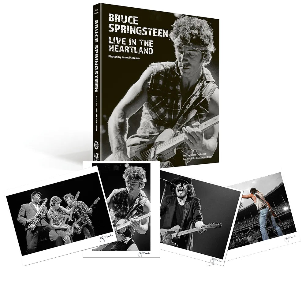 Bruce Springsteen: Live In The Heartland - Limited Edition Boxset by Janet Macoska – Limited Edition Print.