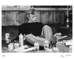 David Bowie recording Young Americans, 1974 - Limited Edition Print by Terry O'Neill – Limited Edition Print.