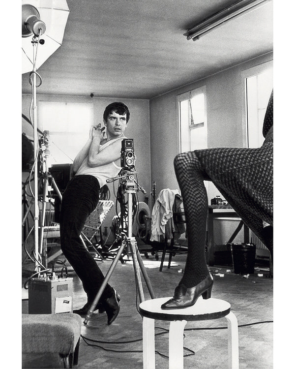 David Bailey leading a photoshoot, 1969 — Limited Edition Print - Terry O'Neill