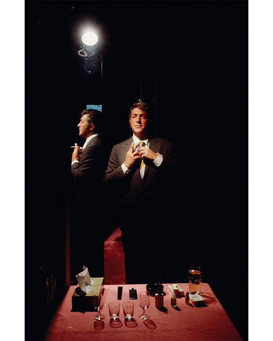 Dean Martin backstage in Las Vegas, 1971 — Limited Edition Print - Terry O'Neill