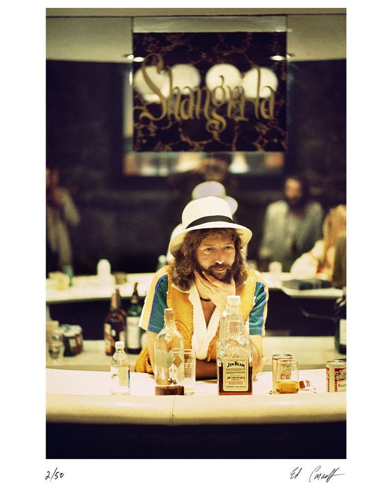 Eric Clapton at Shangri La, 1975 — Limited Edition Print - Ed Caraeff