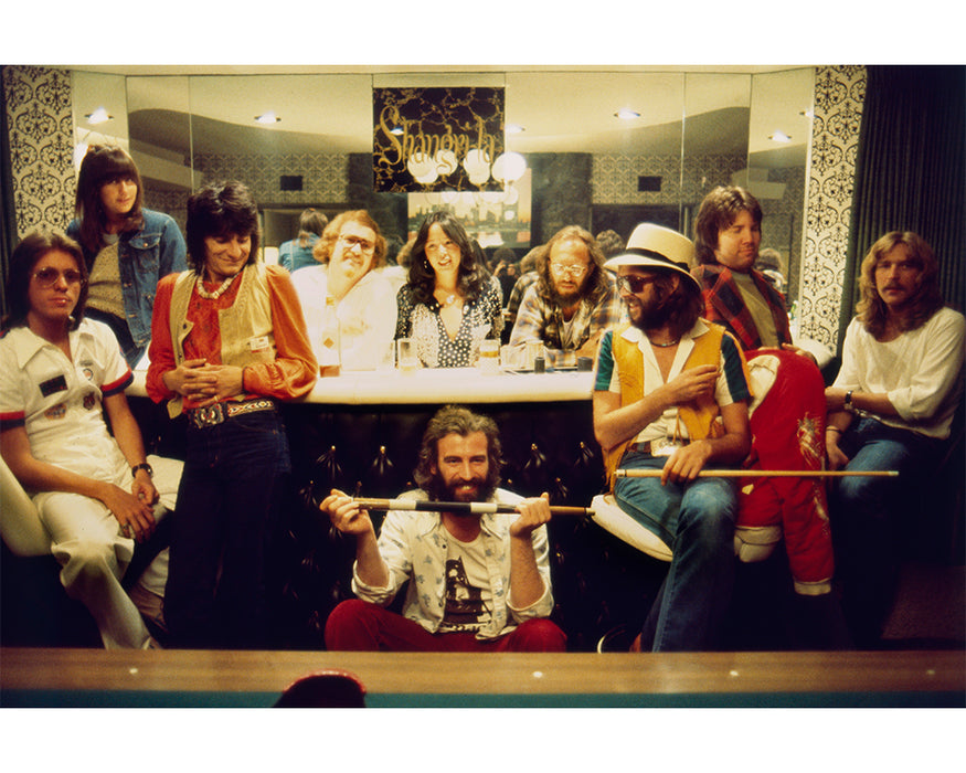 Eric Clapton and musicians at Shangri La Studios, 1975 — Limited Edition Print - Ed Caraeff