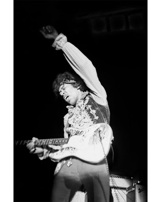Jimi Hendrix at Monterey Pop Music Festival, 1967 — Limited Edition Print - Ed Caraeff