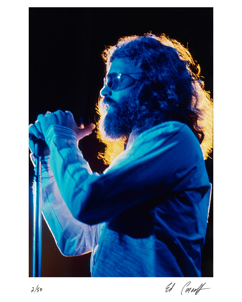 Jim Morrison at The Aquarius Theatre, 1969 by Ed Caraeff – Limited Edition Print.