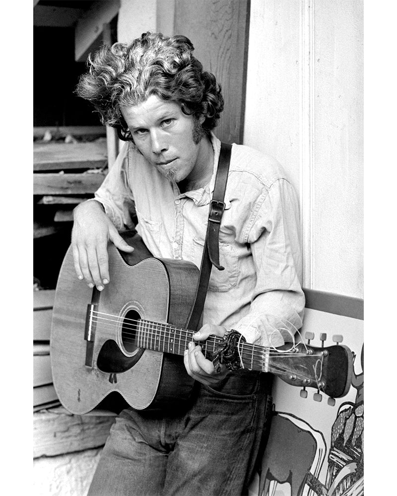 Tom Waits in Eagle Rock, 1972 by Ed Caraeff – Limited Edition Print.