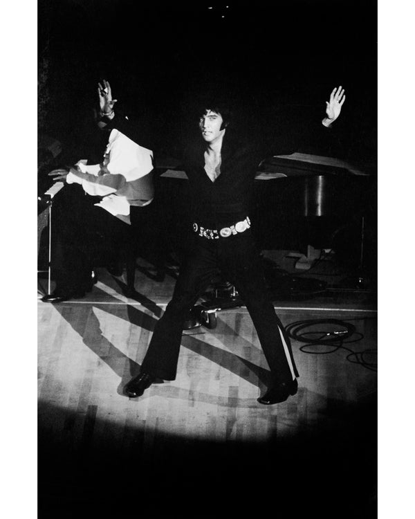 Elvis Presley at The International Hotel, 1969 — Limited Edition Print - Terry O'Neill