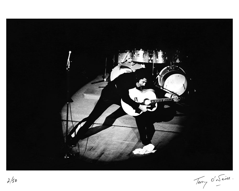 Elvis Presley at the International Hotel, 1969 — Limited Edition Print - Terry O'Neill