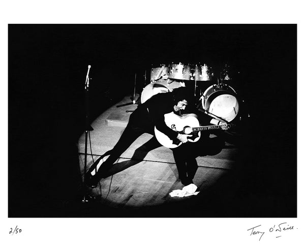Elvis Presley at the International Hotel, 1969 — Limited Edition Print - Terry O'Neill