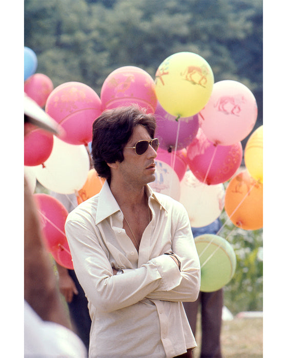 Al Pacino filming Bobby Deerfield, 1977 — Limited Edition Print - Eva Sereny