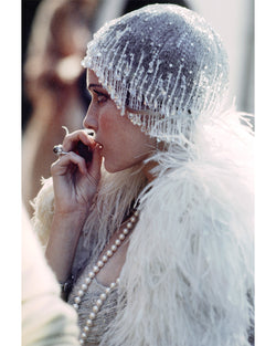 Mia Farrow filming The Great Gatsby, 1974 — Limited Edition Print - Eva Sereny