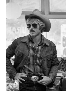 Robert Redford filming The Electric Horseman, 1979 – Limited Edition Print by Eva Sereny – Limited Edition Print.