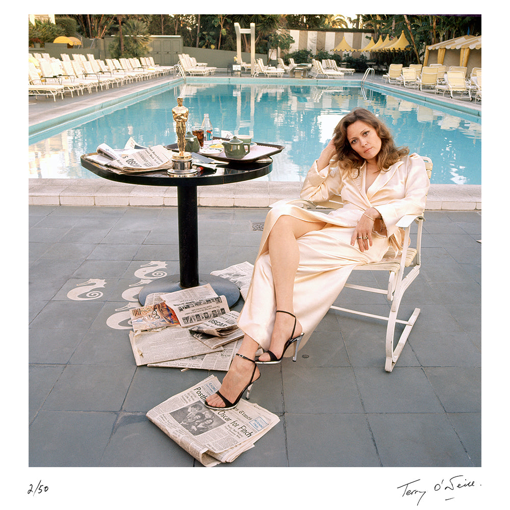Faye Dunaway The Morning After, 1977 — Limited Edition Print - Terry O'Neill