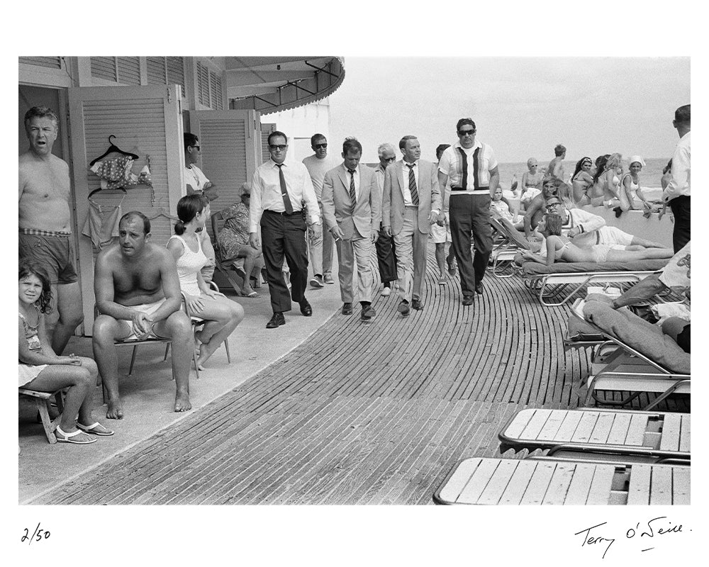 Frank Sinatra for The Lady in Cement, 1968 — Limited Edition Print - Terry O'Neill