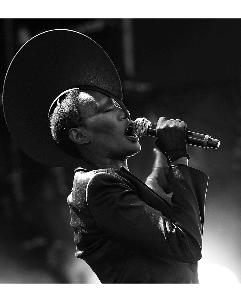 Grace Jones performing at Wireless Festival, 2011 — Limited Edition Print - Greg Brennan