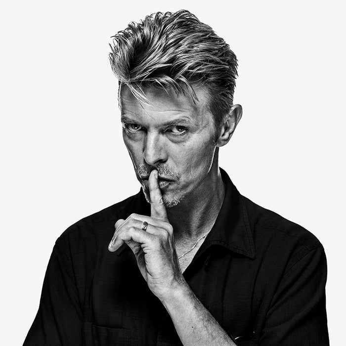 David Bowie during a silent session, 1995 — Limited Edition Print - Gavin Evans