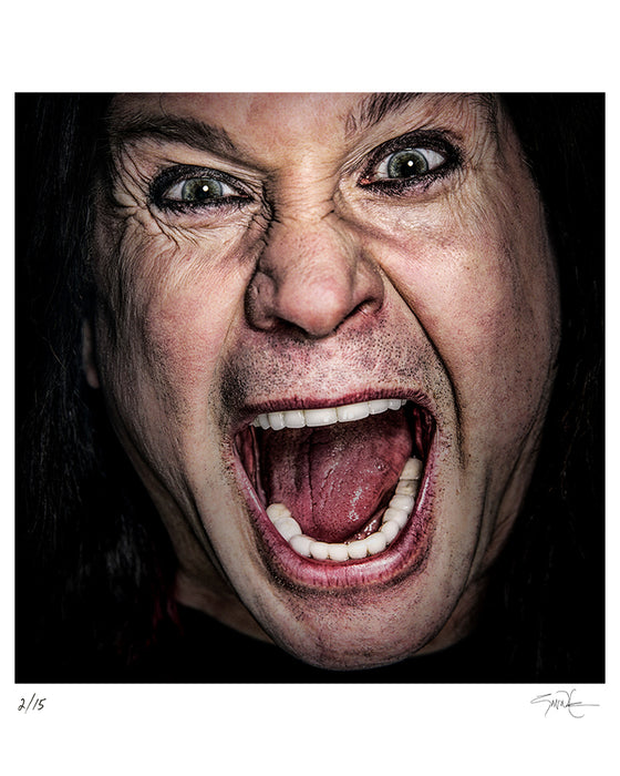 Ozzy Osbourne for The Times, 2005 — Limited Edition Print - Gavin Evans
