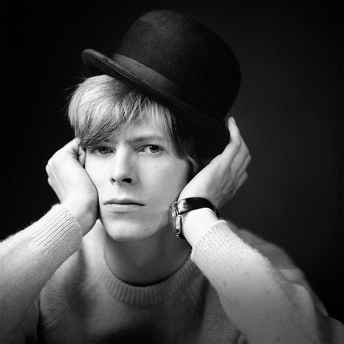 David Bowie in a bowler hat, 1967 — Open Edition Print - Gerald Fearnley