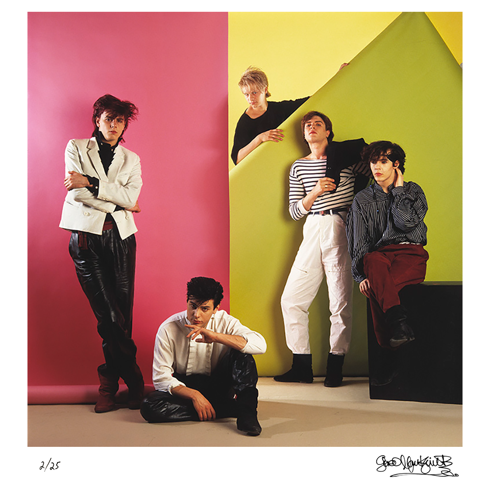 Duran Duran photographed in London, 1981 by Gered Mankowitz – Limited Edition Print.