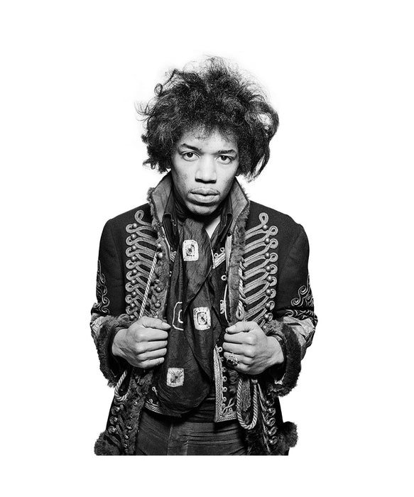 Jimi Hendrix looks directly at the camera, 1967 — Limited Edition Print - Gered Mankowitz