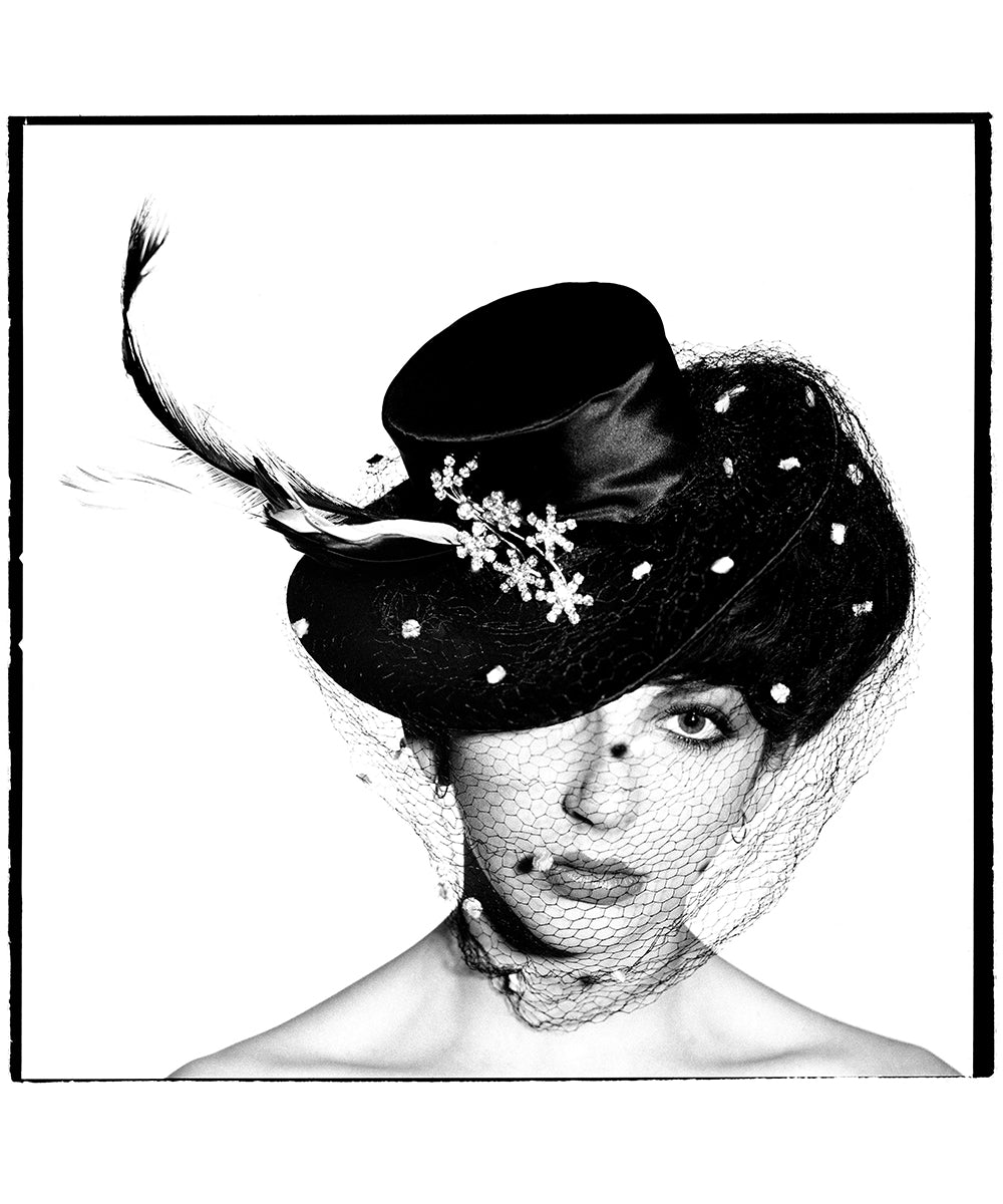 Kate Bush in a netted hat, 1978 — Limited Edition Print - Gered Mankowitz