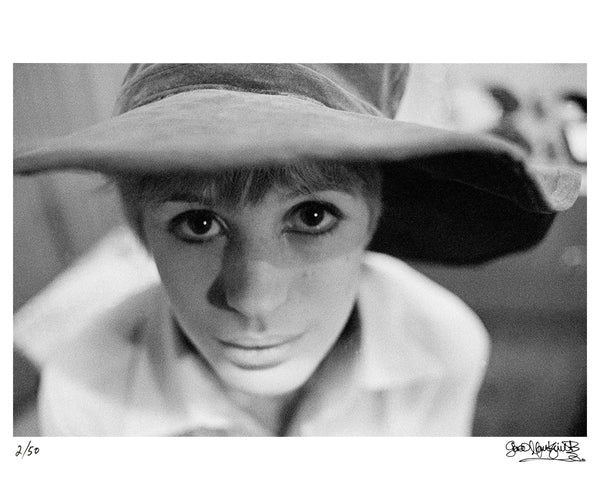 Marianne Faithfull staring into the camera, 1967 — Limited Edition Print - Gered Mankowitz