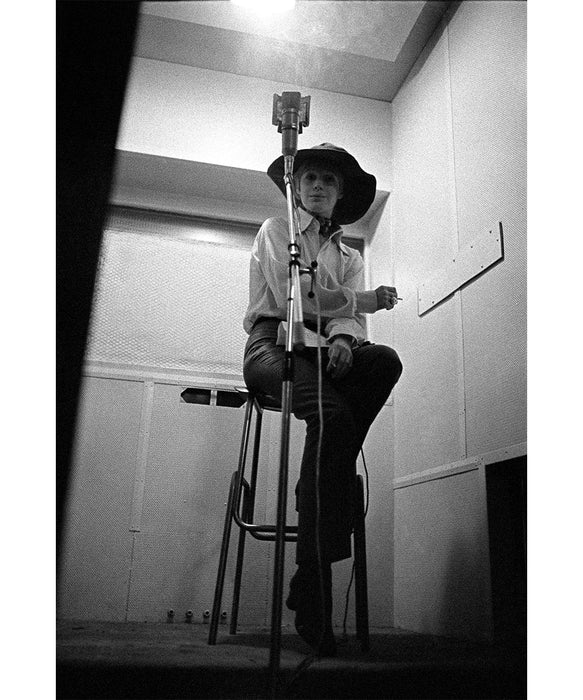 Marianne Faithfull recording at Olympic Studio in London, 1967 — Limited Edition Print - Gered Mankowitz