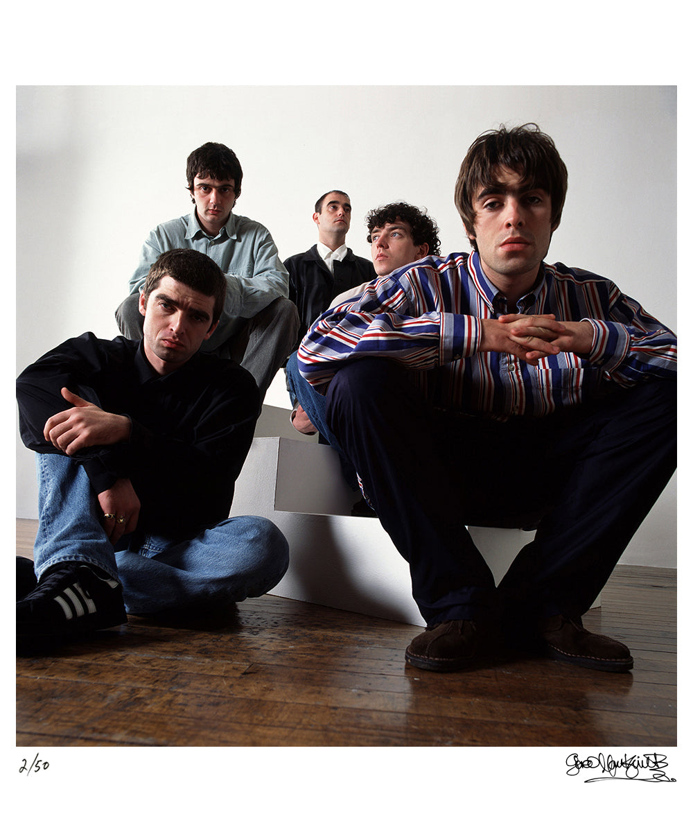 Oasis in London, 1994 — Limited Edition Print - Gered Mankowitz
