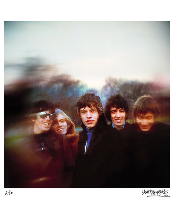 The Rolling Stones on Primrose Hill, 1966 — Limited Edition Print - Gered Mankowitz