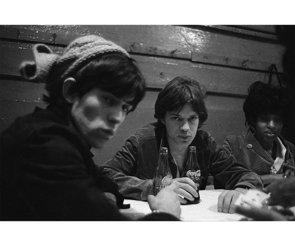 Keith Richards and Mick Jagger drinking backstage, 1965 — Limited Edition Print - Gered Mankowitz