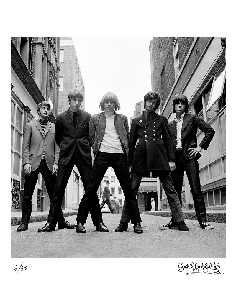The Yardbirds in London, 1966 by Gered Mankowitz – Limited Edition Print.