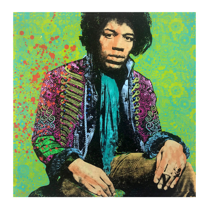 Jimi Hendrix from the Knabe & Mankowitz collaboration, 1967 — Limited Edition Print - Gered Mankowitz & Walter Knabe