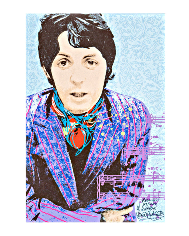 Paul McCartney from the Knabe & Mankowitz collaboration, 1967 – Limited Edition Print by Gered Mankowitz – Limited Edition Print.