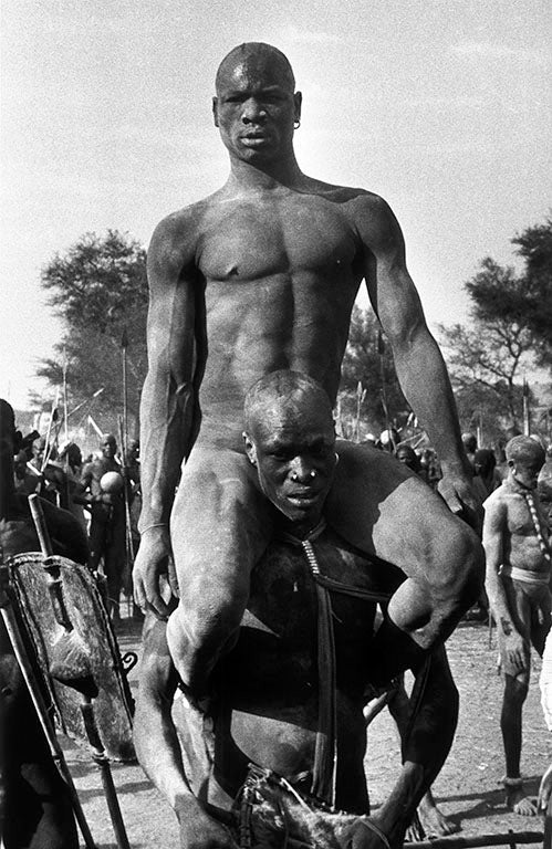 A Korongo Nuba wrestling champion, 1949 — Limited Edition Print - George Rodger