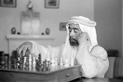 His Hashemite Highness Emir Adbullah ibn Hussein, 1941 — Limited Edition Print - George Rodger
