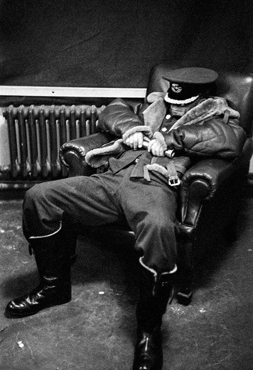 A station commander sleeping in London, 1940 — Limited Edition Print - George Rodger